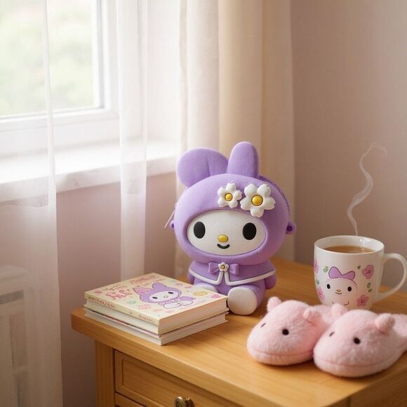 Purple Small Hello Kitty bag - Picture 1 of 4
